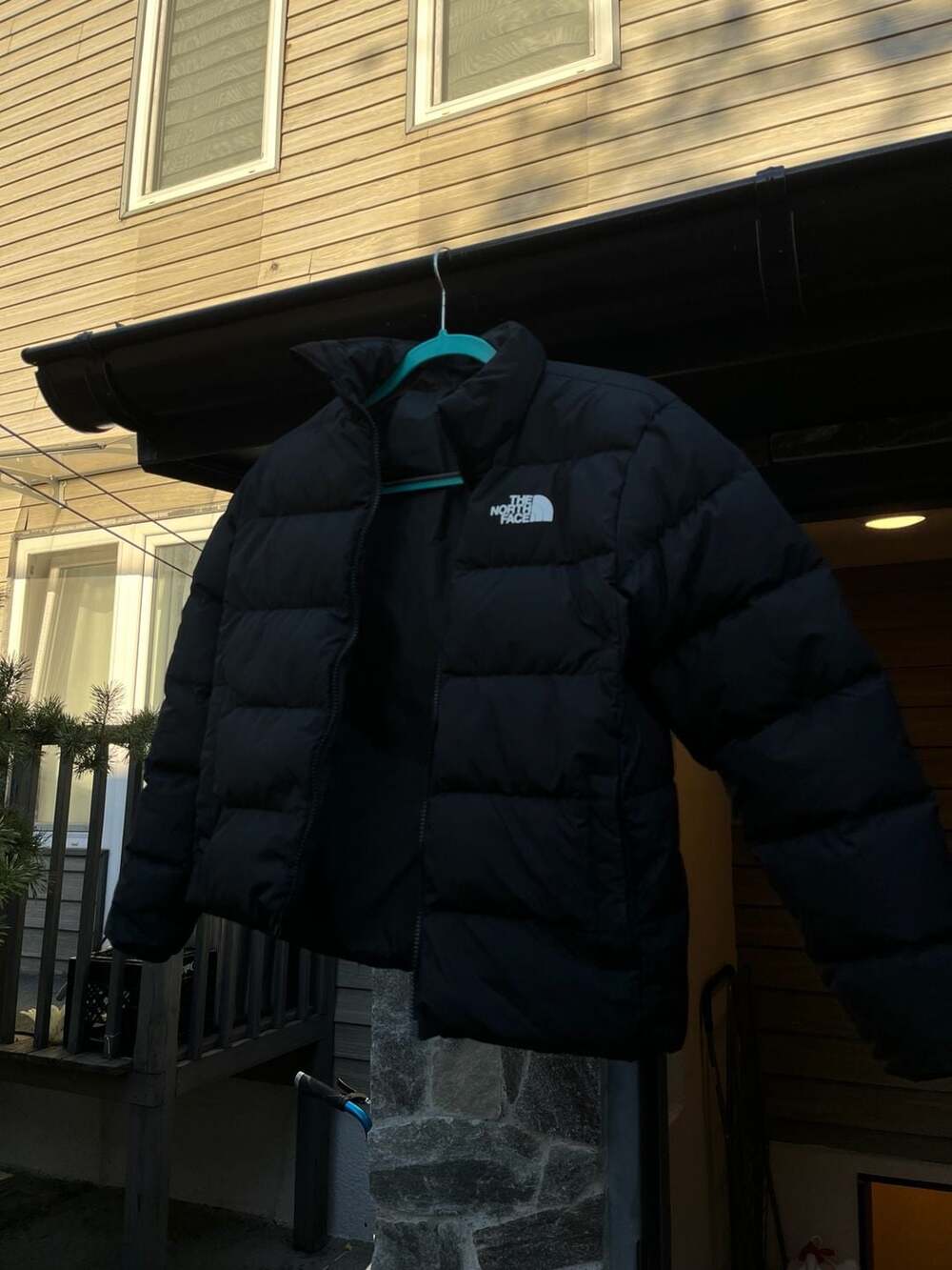 The North Face Nuptse Reversible North Down Jacket Black womens xxs